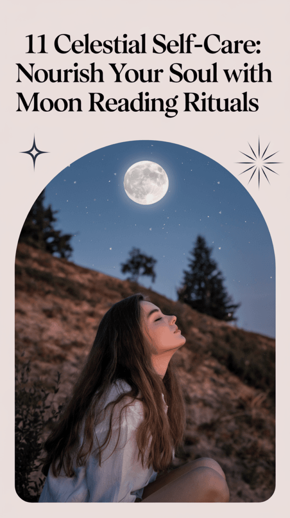 11 Celestial Self-Care: Nourish Your Soul with Moon Reading Rituals
