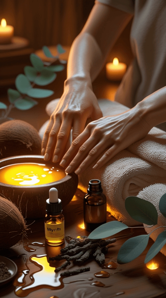 6- Write affirmations about yourself on a decorated mirror.