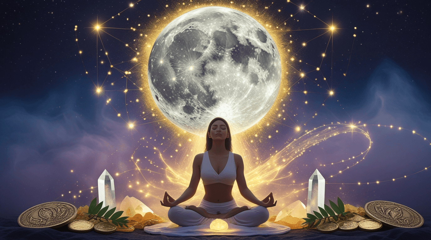 11 Powerful Steps for Lunar Manifestation: Moon Reading for Abundance