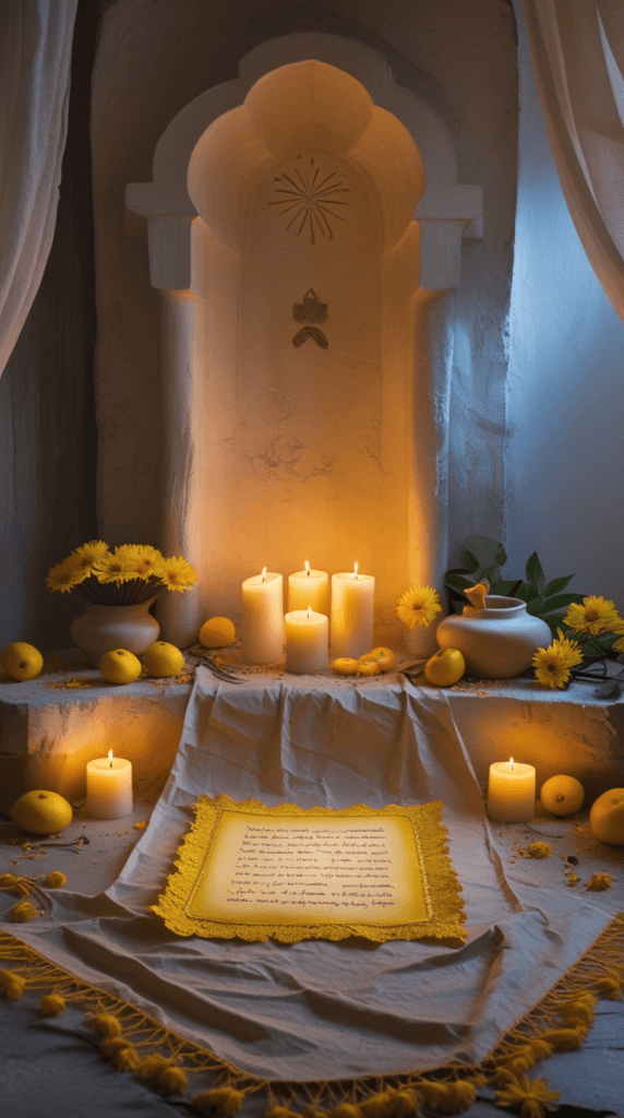 4- Craft a moonlit vision board with images of your dream life.