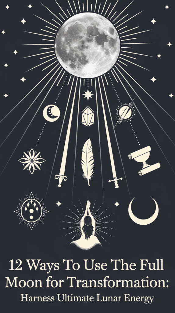 12 Ways to Use the Full Moon for Transformation: Harness Ultimate Lunar Energy