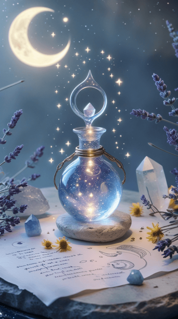 Create lunar elixirs with energized water.