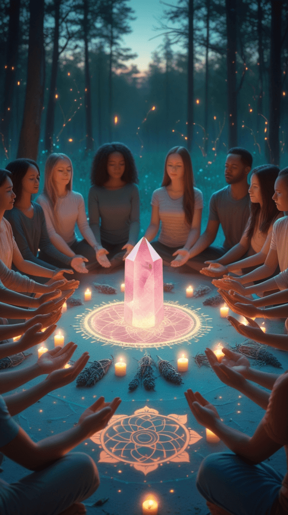 Photograph the moon and use it as a backdrop for affirmations.