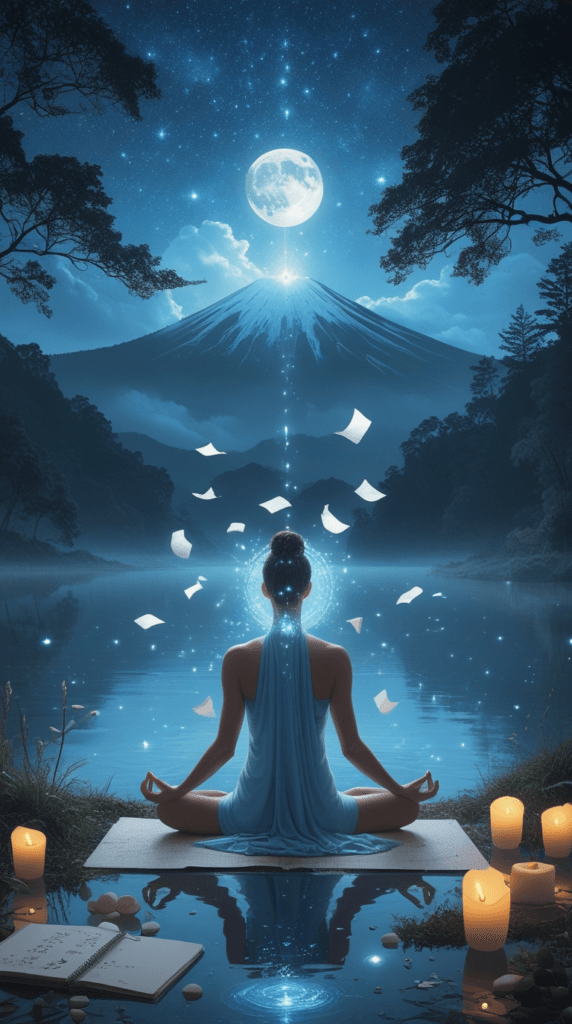 Practice restorative yoga to dissolve physical and emotional tension.