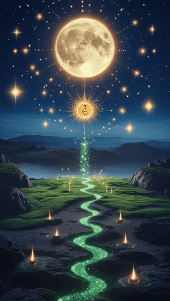 Study astrological houses activated by the Full Moon