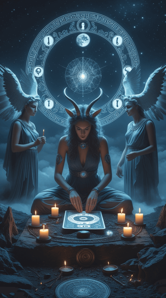 6- Use silver or blue-tinted decks to amplify lunar energy.