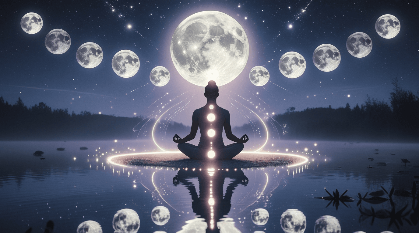 12 Moon-Guided Meditations: Enhance Inner Peace with Moon Reading Practices