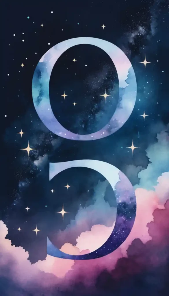 Glowing angel numbers 11:11, 222, and 333 floating in a starry cosmic sky illuminated by moonlight.